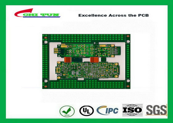 De Buena Calidad Verde Rígido-Flexible del PWB del oro de la inmersión placa de circuito del PWB de 8 capas Proveedores